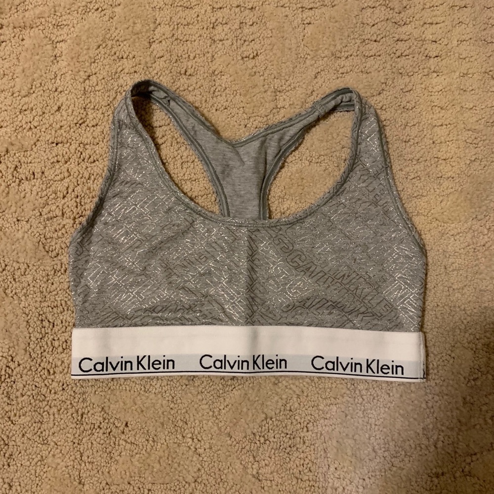 calvin klein sports bra